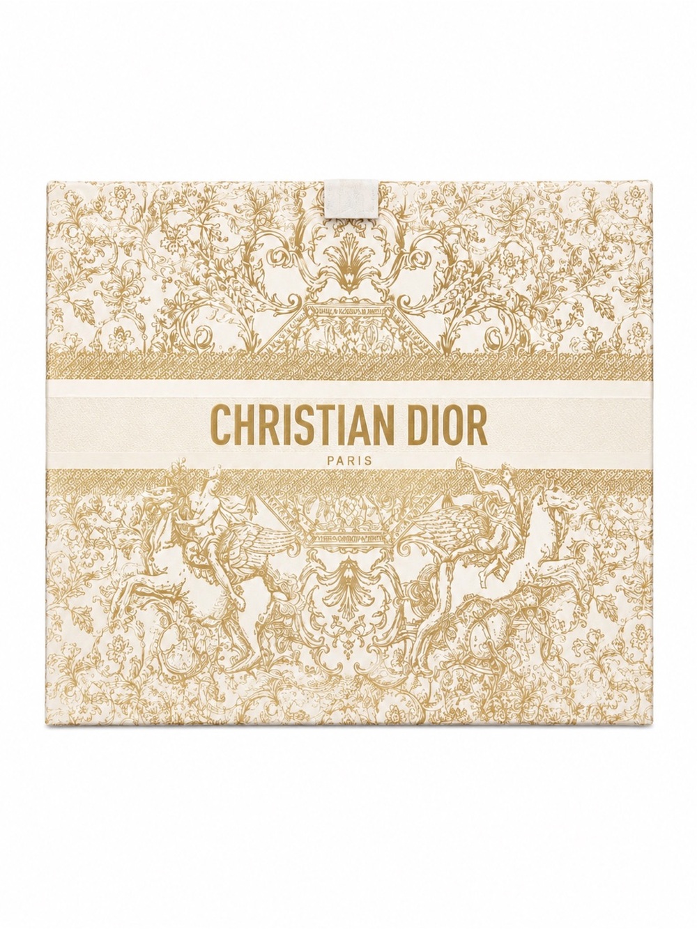 Christian Dior Gold Toile de Jouy Gift Bag – New Sealed